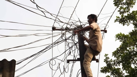 The peak power deficit in India has almost been wiped out, India’s power ministry has said. (HT photo/ File)