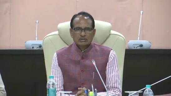 Shivraj Singh Chouhan said all government and private hospitals in the state would have to undergo a fire safety audit.(Screenshot from video posted on Twitter by @ChouhanShivraj)