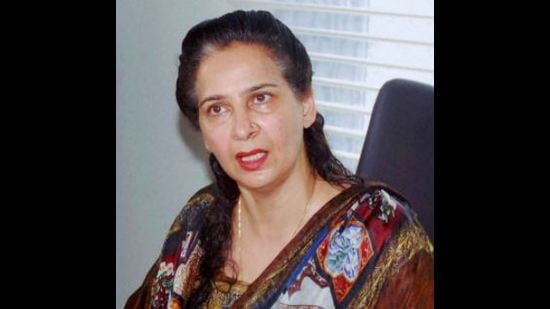Former Punjab MLA Navjot Kaur Sidhu.