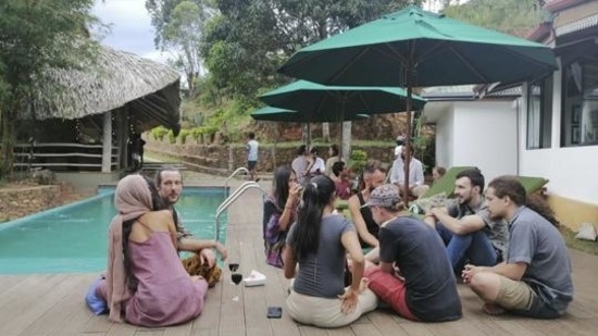 As of October 31, a total number of 60,695 tourists had visited Sri Lanka, this year. (Cafe Chill via AP)