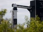 The SpaceX Falcon 9 rocket and Crew Dragon capsule on launch Pad 39A at NASA's Kennedy Space Center in Cape Canaveral, Florida. (File Photo / AFP) The SpaceX Falcon 9 rocket and Crew Dragon capsule on launch Pad 39A at NASA's Kennedy Space Center in Cape Canaveral, Florida. (File Photo / AFP)