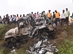 October 3 violence in Uttar Pradesh's Lakhimpur Kheri. (HT file photo) October 3 violence in Uttar Pradesh's Lakhimpur Kheri. (HT file photo)