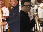 Kangana Ranaut and Karan Johar honoured with Padma Shri Award. Kangana Ranaut and Karan Johar honoured with Padma Shri Award.