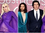 Lady Gaga is a vision in sheer gown with Adam Driver, Jared Leto, Salma Hayek at House of Gucci premiere Lady Gaga is a vision in sheer gown with Adam Driver, Jared Leto, Salma Hayek at House of Gucci premiere