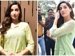 Dilbar Girl Nora Fatehi is on cloud nine after the music video of her latest song, Kusu Kusu, released on the internet today, November 10. After the song's launch, Nora was snapped in the bay, embracing ethnic fashion like a total boss. We are taking styling tips from her.(HT Photo/Varinder Chawla) Dilbar Girl Nora Fatehi is on cloud nine after the music video of her latest song, Kusu Kusu, released on the internet today, November 10. After the song's launch, Nora was snapped in the bay, embracing ethnic fashion like a total boss. We are taking styling tips from her.(HT Photo/Varinder Chawla)