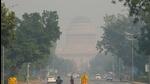 New Delhi , India - November 10, 2021: A view of a street engulfed in thick smog at Teen Murti Marg in New Delhi , India, on Wednesday, November 10, 2021.(Photo by Amal KS / Hindustan Times) (Hindustan Times) New Delhi , India - November 10, 2021: A view of a street engulfed in thick smog at Teen Murti Marg in New Delhi , India, on Wednesday, November 10, 2021.(Photo by Amal KS / Hindustan Times) (Hindustan Times)