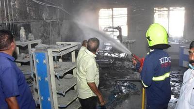 11 people lost their lives last week in a fire incident at a hospital in Maharashtra’s Ahmednagar district. (HT PHOTO) 11 people lost their lives last week in a fire incident at a hospital in Maharashtra’s Ahmednagar district. (HT PHOTO)