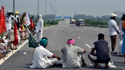 Tens of thousands of farmers have been campaigning against the three laws enacted in September 2020 to liberalise domestic agricultural trade. (HT_PRINT) Tens of thousands of farmers have been campaigning against the three laws enacted in September 2020 to liberalise domestic agricultural trade. (HT_PRINT)