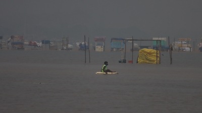 According to IMD norms, rainfall between 64.5 mm and 115.5 mm is heavy and between 115.6 and 204.4 is very heavy. (HT Photo) According to IMD norms, rainfall between 64.5 mm and 115.5 mm is heavy and between 115.6 and 204.4 is very heavy. (HT Photo)