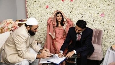 For a 2021 issue of British Vogue, Malala had shared her doubts about marriage, "I still don't understand why people have to get married. If you want to have a person in your life, why do you have to sign marriage papers, why can't it just be a partnership?" However, she revealed that the experience of watching her university friends settle down had gradually opened her mind to the prospect. (Twitter/@Malala) For a 2021 issue of British Vogue, Malala had shared her doubts about marriage, "I still don't understand why people have to get married. If you want to have a person in your life, why do you have to sign marriage papers, why can't it just be a partnership?" However, she revealed that the experience of watching her university friends settle down had gradually opened her mind to the prospect. (Twitter/@Malala)