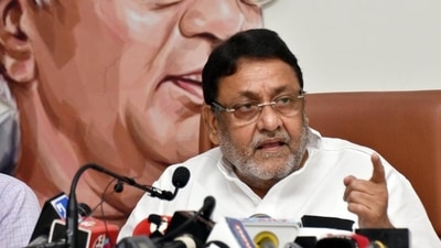 NCP leader Nawab Malik held a press conference on Wednesday. (HT File Photo) NCP leader Nawab Malik held a press conference on Wednesday. (HT File Photo)