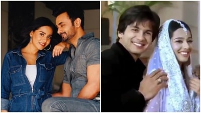 Amrita Rao married Anmol; with Shahid Kapoor in Vivah. Amrita Rao married Anmol; with Shahid Kapoor in Vivah.