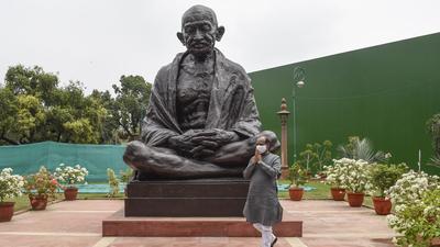 Books on topics such as Mahatma Gandhi as muse of Indian artists have made it to the shortlist of this year’s Kamaladevi Chattopadhyay NIF Book Prize. (PTI) Books on topics such as Mahatma Gandhi as muse of Indian artists have made it to the shortlist of this year’s Kamaladevi Chattopadhyay NIF Book Prize. (PTI)