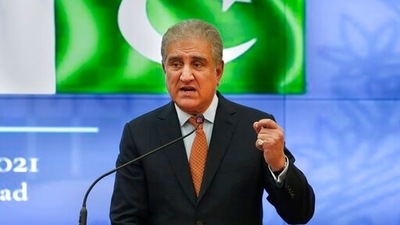 Pakistan's foreign minister Shah Mahmood Qureshi. (AP) Pakistan's foreign minister Shah Mahmood Qureshi. (AP)