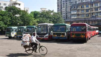 The contempt petition is also against the breach of the restraining order passed by the Bombay high court wherein the union members of Maharashtra State Road Transport Corporation (MSRTC) were told not to go on strike and the refusal of the striking employees and staff to join duty though a committee as sought by the them to hear their grievances was constituted on November 8. (HT PHOTO) The contempt petition is also against the breach of the restraining order passed by the Bombay high court wherein the union members of Maharashtra State Road Transport Corporation (MSRTC) were told not to go on strike and the refusal of the striking employees and staff to join duty though a committee as sought by the them to hear their grievances was constituted on November 8. (HT PHOTO)