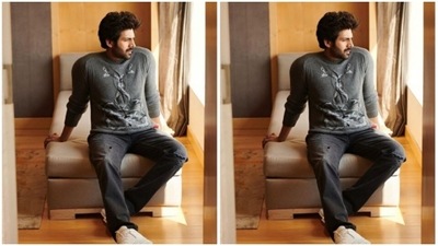 Here’s a picture of sunkissed Kartik, gearing up for the winter season. (Instagram/@kartikaaryan) Here’s a picture of sunkissed Kartik, gearing up for the winter season. (Instagram/@kartikaaryan)