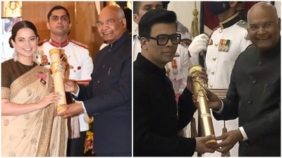 Kangana Ranaut and Karan Johar honoured with Padma Shri Award. Kangana Ranaut and Karan Johar honoured with Padma Shri Award. 