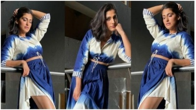 Kubbra’s ultramarine ensemble is a summer must-have. Here’s how much it costs (Instagram/@kubbrasait) Kubbra’s ultramarine ensemble is a summer must-have. Here’s how much it costs (Instagram/@kubbrasait)