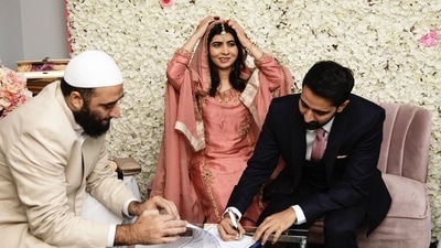 “Asser and I tied the knot to be partners for life,” Malala Yousafzai tweeted on Tuesday. (Twitter/@Malala) “Asser and I tied the knot to be partners for life,” Malala Yousafzai tweeted on Tuesday. (Twitter/@Malala)
