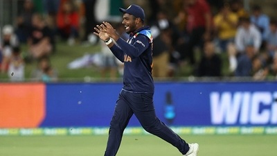 Sanju Samson during the series against Australia last December.&nbsp; (Getty)