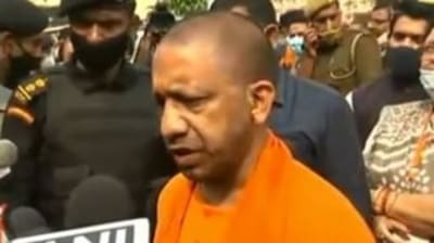 Uttar Pradesh chief minister Yogi Adityanath. (Screengrab)