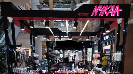 Nykaa store at a mall in Delhi NCR&nbsp;(Representational Image)
