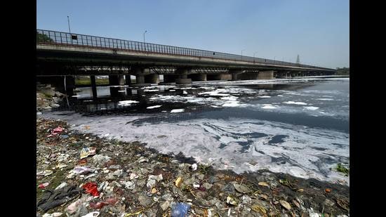 The urban local bodies department failed to submit the action plan to check the flow of effluent in both Yamuna and Ghaggar from various discharge points highlighted by the Haryana State Pollution Control Board. (PTI)