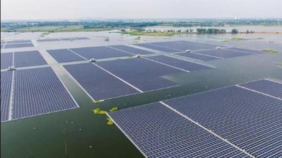 An agenda for the Chandigarh floating solar power plant was brought before the MC House on August 30 also, but the House had sought more details from the CREST. (Image for representational purpose)