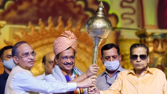Delhi chief minister Arvind Kejriwal already promised the people of development and state sponsored pilgrimages for all religions. (PTI)