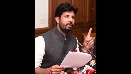 Punjab transport minister Amrinder Singh Raja Warring.
