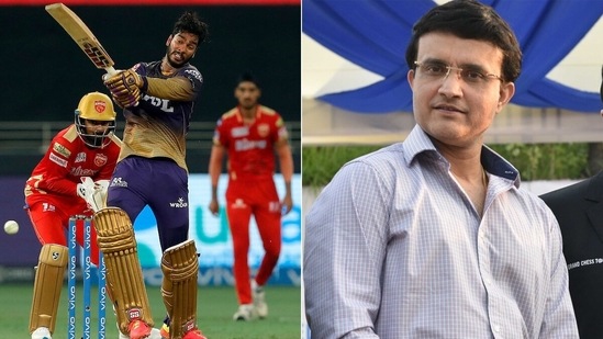 Venkatesh Iyer has grown up idolising Sourav Ganguly. (IPL/Getty) Venkatesh Iyer has grown up idolising Sourav Ganguly. (IPL/Getty)