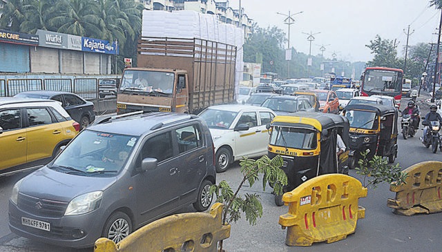North to south Mumbai during peak traffic hours is tiring and tedious North to south Mumbai during peak traffic hours is tiring and tedious