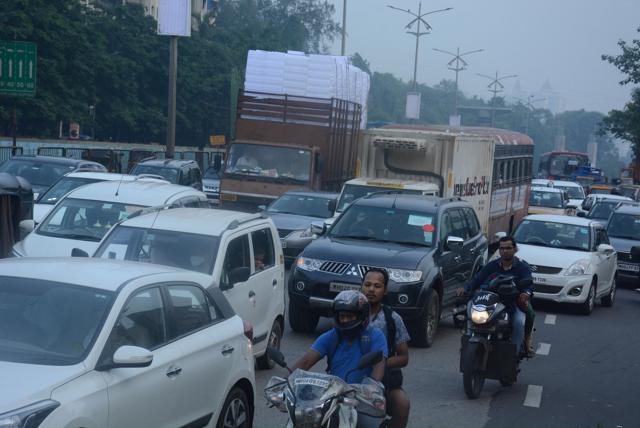 North to south Mumbai during peak traffic hours is tiring and tedious North to south Mumbai during peak traffic hours is tiring and tedious