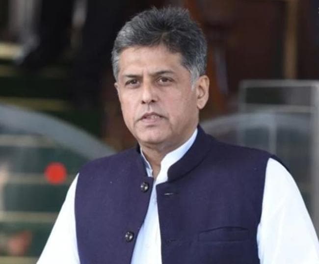 Punjab Congress MP Manish Tewari. (HT file photo) Punjab Congress MP Manish Tewari. (HT file photo)