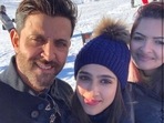 Hrithik Roshan wished his cousin Pashmina Roshan a happy birthday. Hrithik Roshan wished his cousin Pashmina Roshan a happy birthday.