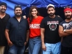 After 103 days of shoot, the team of Adipurush wrapped up the film. Director Om Raut shared a group photo featuring Prabhas, Saif Ali Khan, Kriti Sanon and Sunny Singh.