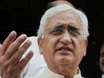 Former Union minister Salman Khurshid. Former Union minister Salman Khurshid.