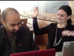 Maneesh Sethi had credited Kara with helping him up his productivity rate by slapping him every time he got distracted. (Twitter) Maneesh Sethi had credited Kara with helping him up his productivity rate by slapping him every time he got distracted. (Twitter)