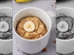 Recipe: This banana mug cake is a perfect breakfast for winter mornings(Twitter/myactivekitchen) Recipe: This banana mug cake is a perfect breakfast for winter mornings(Twitter/myactivekitchen)