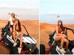 Janhvi Kapoor and Khushi Kapoor are vacationing in Dubai with their friend. Janhvi Kapoor and Khushi Kapoor are vacationing in Dubai with their friend.