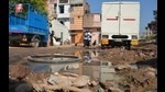 IN A MESS: Damaged roads, overflowing sewage and the poor standard of living irks voters of ward 3 of Chandigarh (Sant Arora/HT) IN A MESS: Damaged roads, overflowing sewage and the poor standard of living irks voters of ward 3 of Chandigarh (Sant Arora/HT)