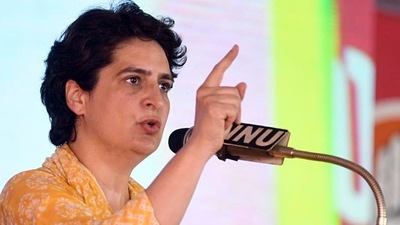 Congress leader Priyanka Gandhi. (ANI file photo) Congress leader Priyanka Gandhi. (ANI file photo)