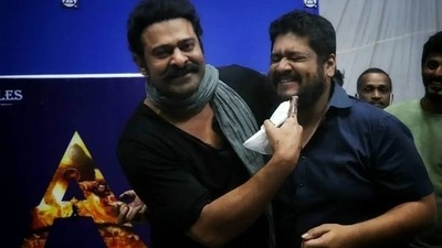 “Last day, last shot and tons of amazing memories but the journey is not over yet! See you soon darling @actorprabhas,” Om Raut wrote in his post for Prabhas. “Last day, last shot and tons of amazing memories but the journey is not over yet! See you soon darling @actorprabhas,” Om Raut wrote in his post for Prabhas.