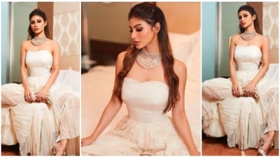 Bengali beauty Mouni Roy is always on the go when it comes to treating her fans with stunning photos of herself. In her recent photoshoot for a magazine, the actor opted for something minimalistic but the jewellery and eye makeup added the glam quotient to her look. (Instagram/@imouniroy) Bengali beauty Mouni Roy is always on the go when it comes to treating her fans with stunning photos of herself. In her recent photoshoot for a magazine, the actor opted for something minimalistic but the jewellery and eye makeup added the glam quotient to her look. (Instagram/@imouniroy)