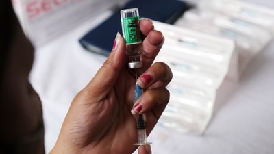 79% of the adult population has been administered with the first dose of the vaccine while 38% has received the second dose. (Bloomberg | Representational image) 79% of the adult population has been administered with the first dose of the vaccine while 38% has received the second dose. (Bloomberg | Representational image)