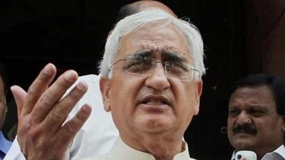 Former Union minister Salman Khurshid. Former Union minister Salman Khurshid.