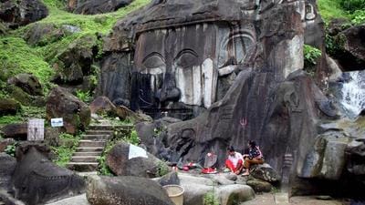 Tourists hang out near the hills at Unakoti in Kailashahar, Tripura. The state has reported its highest number of dengue cases in the last five years. (ANI/File)