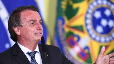 Brazilian President Jair Bolsonaro. (AFP) Brazilian President Jair Bolsonaro. (AFP)