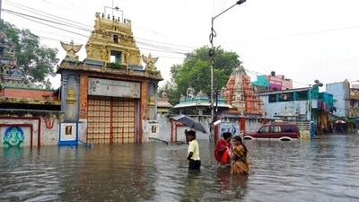 According to Indian Meteorological Department (IMD), the weather system is likely to cross north Tamil Nadu and adjoining south Andhra Pradesh coasts between Karaikal and Sriharikota, close to the north of Puducherry by November 11 evening. (AP) According to Indian Meteorological Department (IMD), the weather system is likely to cross north Tamil Nadu and adjoining south Andhra Pradesh coasts between Karaikal and Sriharikota, close to the north of Puducherry by November 11 evening. (AP)