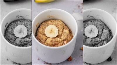Recipe: This banana mug cake is a perfect breakfast for winter mornings (Twitter/myactivekitchen) Recipe: This banana mug cake is a perfect breakfast for winter mornings (Twitter/myactivekitchen)